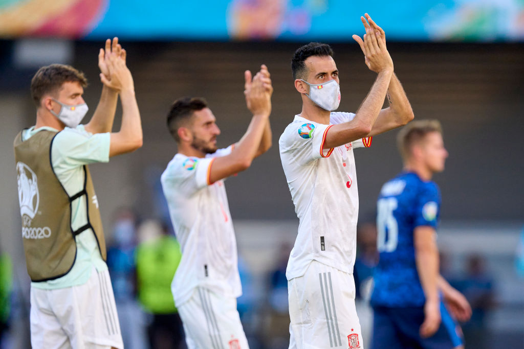 Forløsende: Spaniens målkrise udvisket efter 5-0 sejr over Slovakiet og sikkert avancement