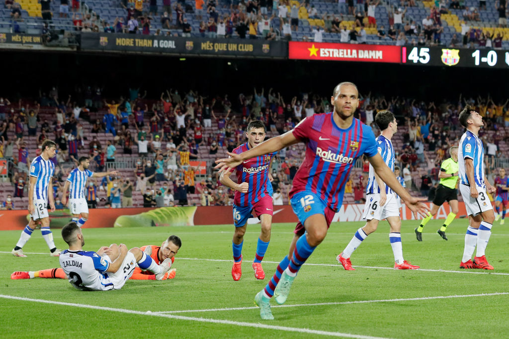 Messi who? Martin Braithwaite stråler i Barcas 4-2 premieresejr