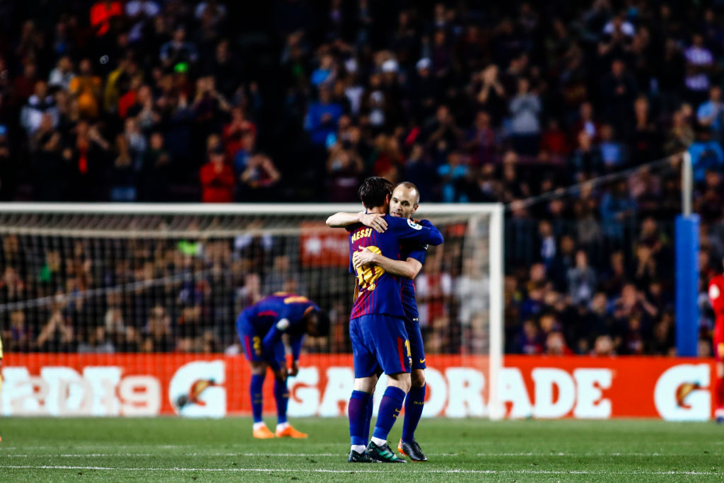 Iniesta om Messi: ‘Det bliver svært at se ham i en anden trøje’